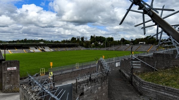 A general view of St Tiernach's Park which should have hosted the Ulster GAA Football Senior Championship clash between Monaghan and Cavan