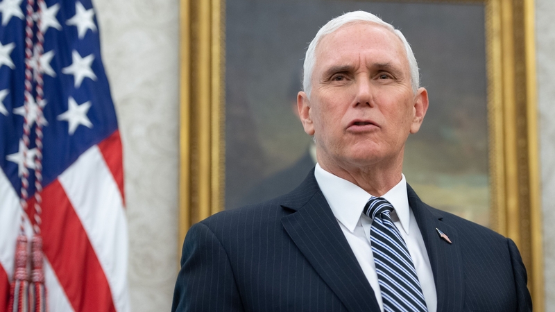 An aide to Mike Pence has tested positive for the cornavirus