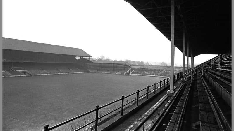 Croke Park lying empty, as it does today