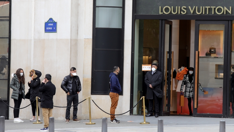 Strong sales at LVMH's fashion brands like Louis Vuitton helped to cushion the impact of the coronavirus pandemic