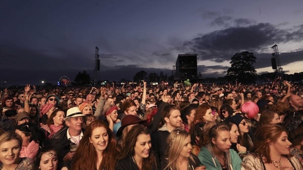The way things were: the audience at the last Electric Picnic