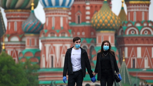 Russia has eased some restrictions despite reporting over 10,000 new cases per day