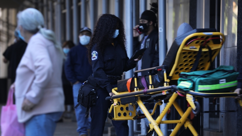 New York City has been badly hit by the virus