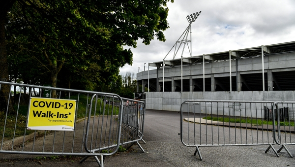 Páirc Uí Chaoimh is currently a testing centre, rather than hosting lucrative Munster SHC matches