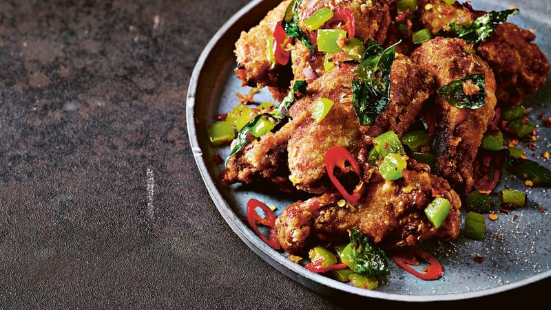Szechuan Salt and Pepper Chicken Wings
