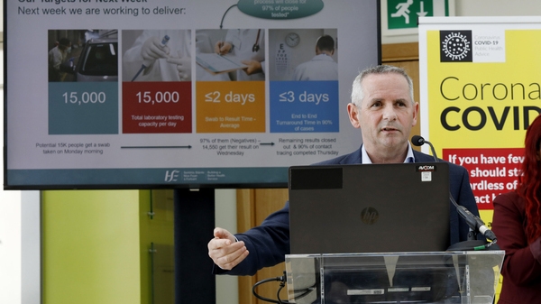 HSE chief Paul Reid outlined the executive's plan this morning