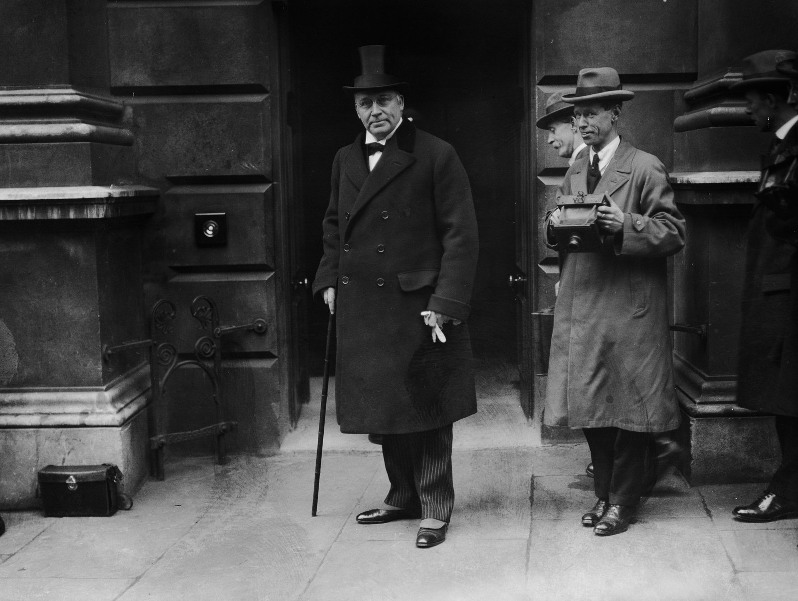 Sir Hamar Greenwood, shown here in 1922, blamed the citizens of Cork for the fires Photo: Topical Press Agency/Getty Images