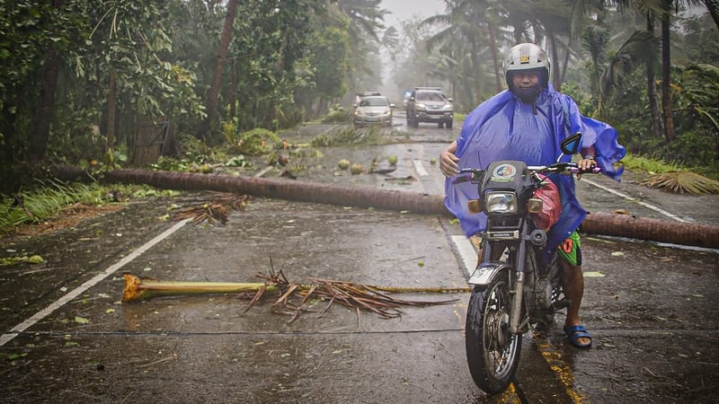 Tens of millions of people live along Vongfong's path