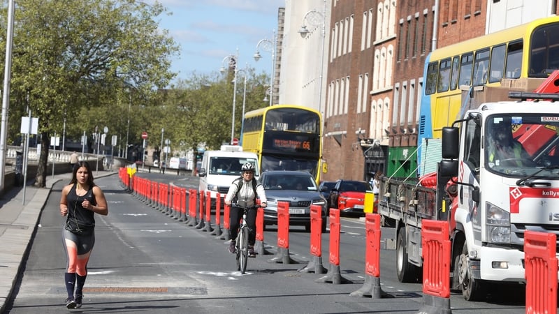 Local authorities in the capital have already taken road space to allow social distancing for pedestrians and cyclists (Pics: RollingNews)