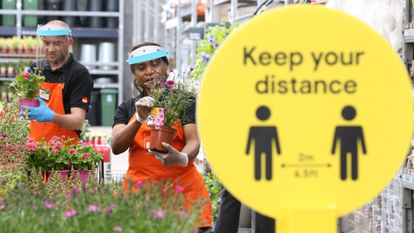 Kingfisher's like-for-like sales moved from being down 74% in the first week of April to over 25% up since the second week of May