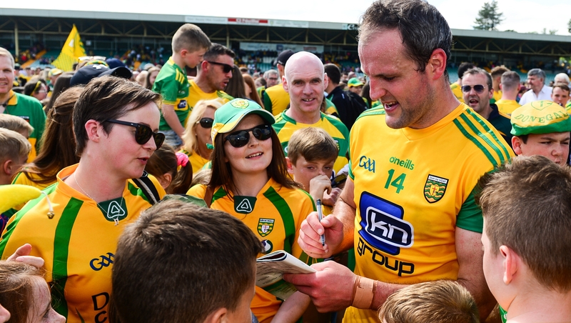 The Glenswilly native was hoping to help his county win a third consecutive Ulster title in the next few weeks