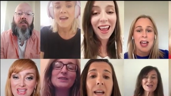 Watch: Choirs nationwide gather to sing The Parting Glass