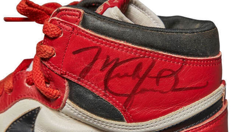 First of their kind: The autographed Air Jordan 1s