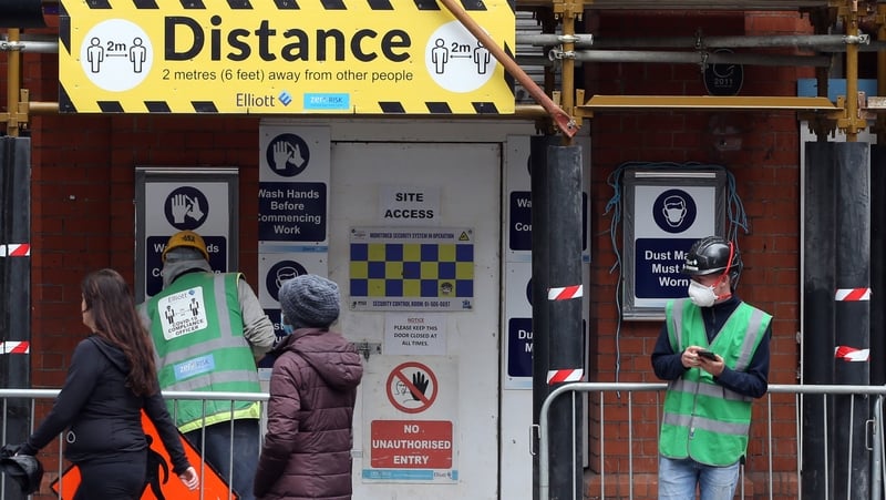 58.1% of construction businesses restarted trading last month, new CSO figures show