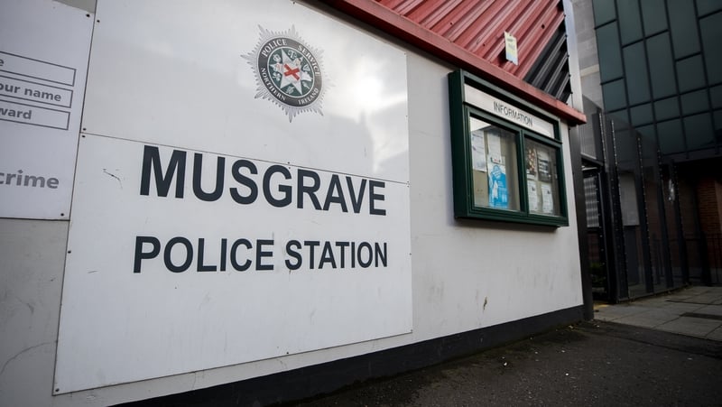 Those arrested are being questioned at Musgrave Street police station in Belfast