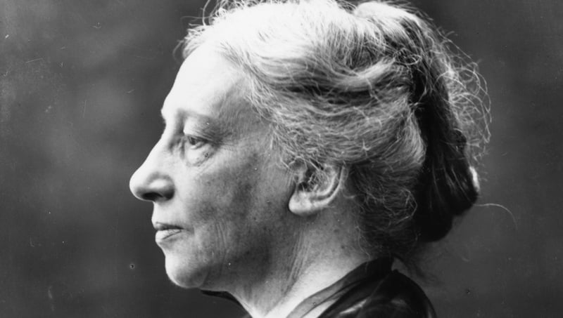 Irish playwright and co-founder of the Abbey Theatre, Lady Gregory. Photo: George C. Beresford/Beresford/Getty Images