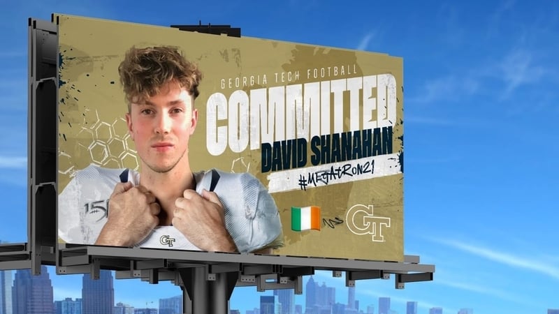 David Shanahan will head to Georgia Tech in January 2021