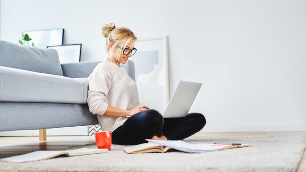 Bad posture can wreak havoc on your spine. Yogi Meghan Shannen shows Liz Connor how to undo the damage of your makeshift home office set-up.