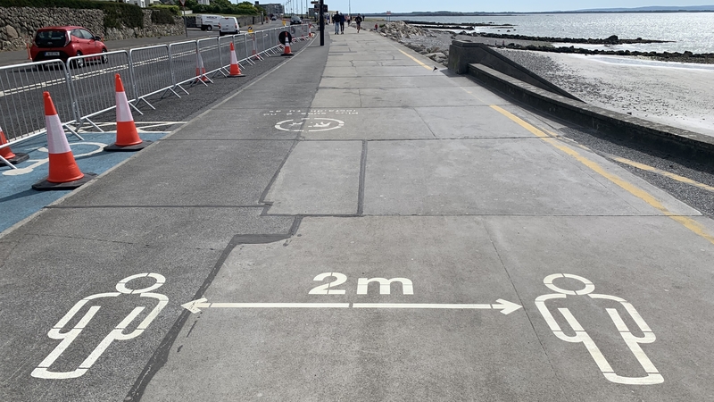 A two-way segregated cycle track along the Salthill promenade will be considered later this month