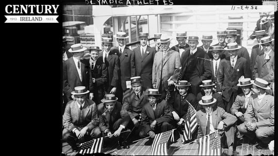 Century Ireland 179
American athletes aboard the 'Finland', a Red Star Line company vessel, on thei…