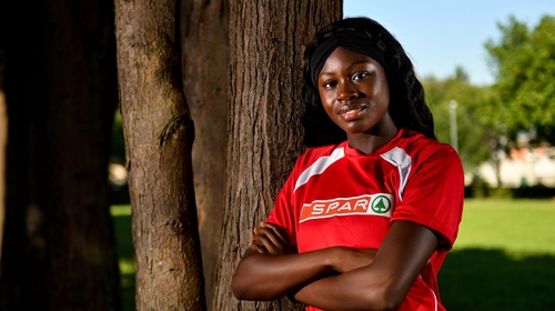 Rhasidat Adeleke is one of Ireland's brightest young athletes