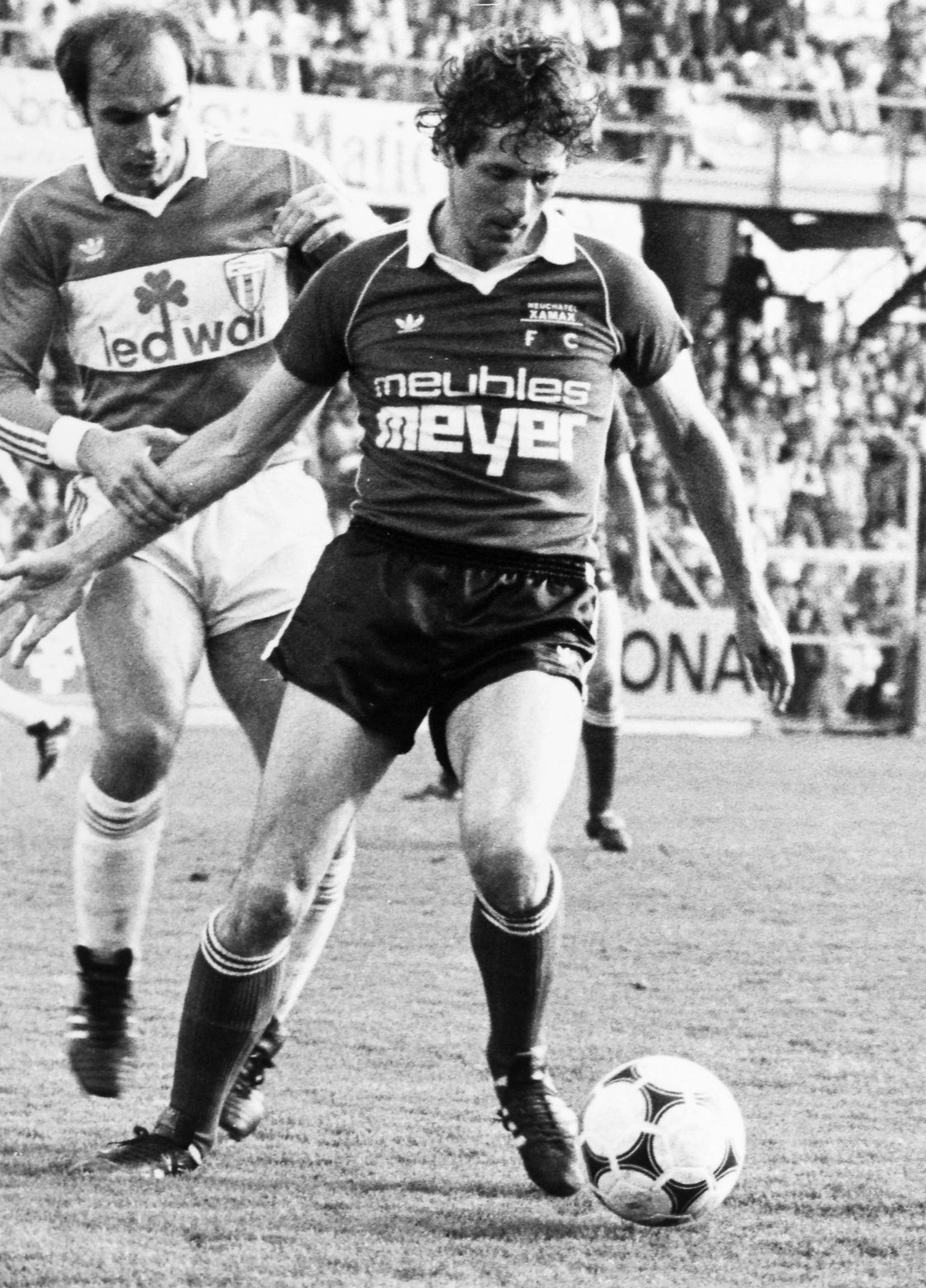 Givens in action for the club in his first season