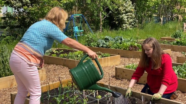 Patricia O'Regan and Jennifer Farrell of 'Grow it Forward Greystones'