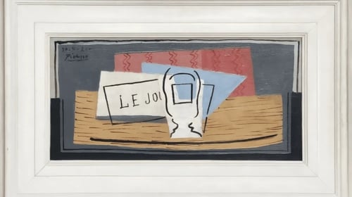 Picasso's 1921 oil painting "Nature Morte" (Still Life) was valued at €1m (Pic: 1 Picasso for 100 euros)