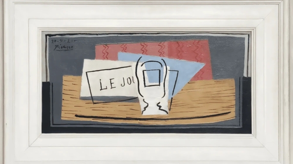 Picasso's 1921 oil painting "Nature Morte" (Still Life) was valued at €1m (Pic: 1 Picasso for 100 euros)