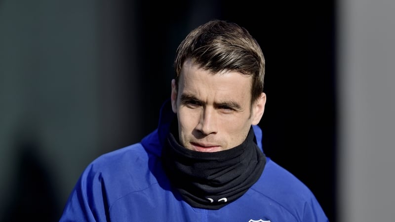 Seamus Coleman was back at training on Wednesday