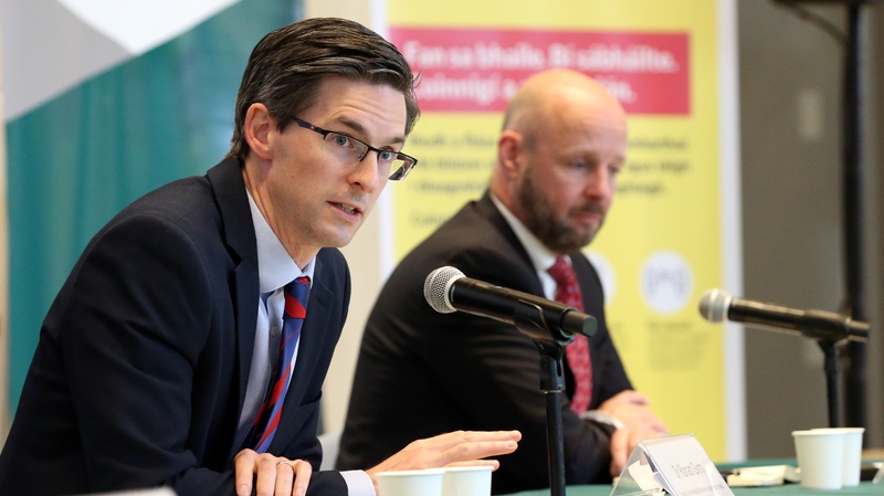 Deputy CMO Dr Ronan Glynn announced the latest figures at the Department of Health briefing (RollingNews.ie)