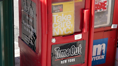 Time Out said its media revenues dropped by 22% to £28m for the year