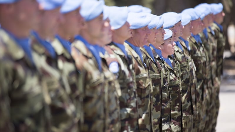 The first troops arrive in Ireland on 21 June with a second contingent returning eight days later.