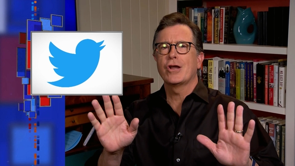 Colbert on Twitter's new plans to flag Fake News about COVID-19