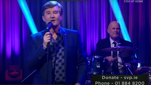 Daniel O'Donnell performs a medley of his hits on The Late Late