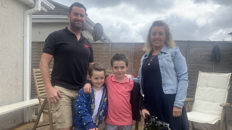The O'Farrell family expressed concerned that their boys are losing out on the social interaction with friends - something that is very important for both of their conditions