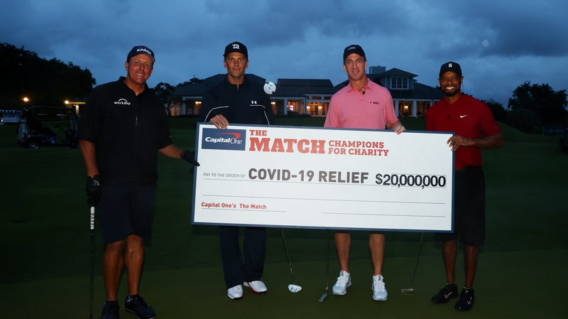 $20m was raised for charity by the match