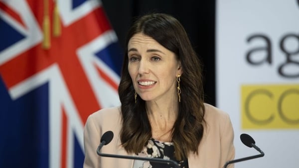 Jacinda Ardern was being interviewed from the parliament's Beehive building when the earthquake hit