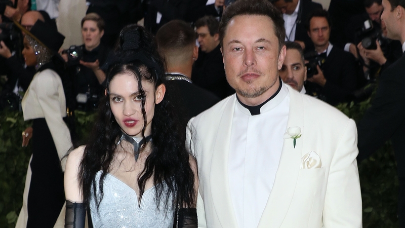 Grimes and Elon Musk