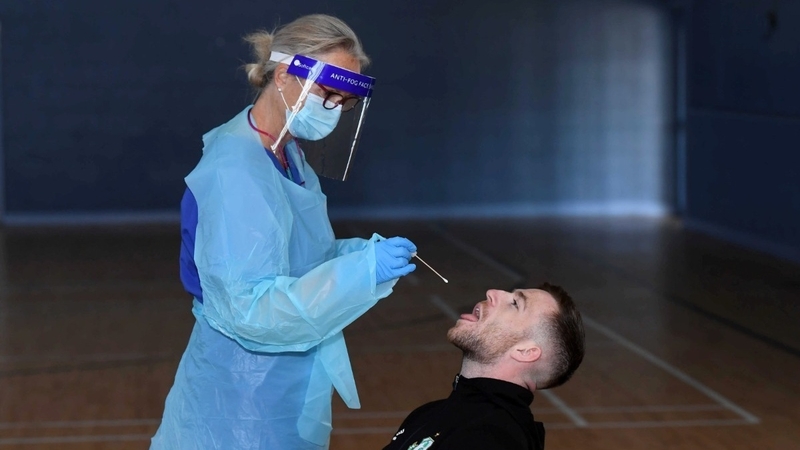 Republic of Ireland international Jack Byrne undergoing the test