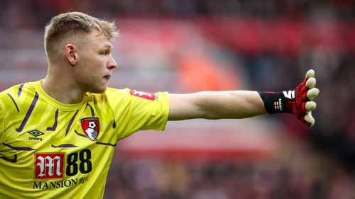 Aaron Ramsdale tested positive for the coronavirus