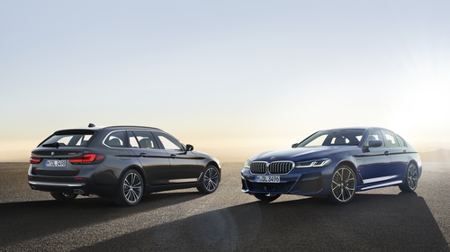 Both the saloon and Touring estate version have been re-freshed.