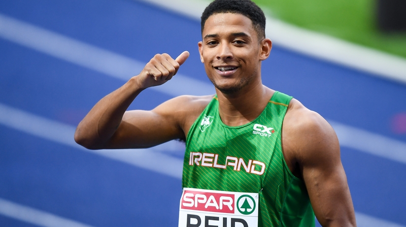 Leon Reid's 200m PB of 20.27 was set shortly before his transfer to Ireland went through but would have been a new national record