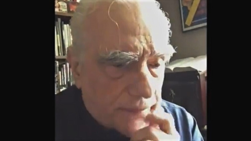 Martin Scorsese reflects on his life since March 13 Screengrab: BBC/Twitter