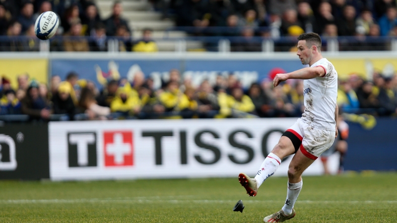 John Cooney hitting one between the posts for Ireland