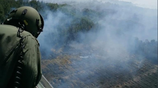 Wildfires are a growing problem across the globe (file pic: Air Corps)