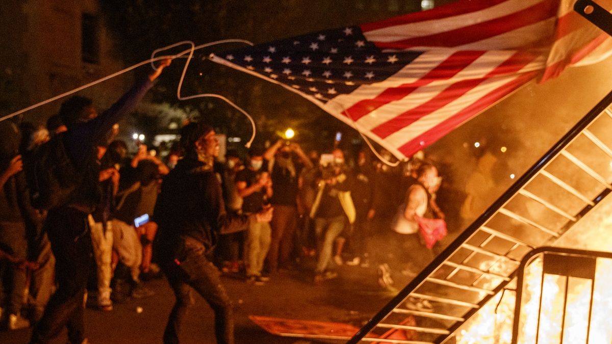 Civil Unrest Continues In The United States