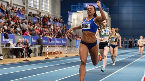 Nadia Power ran over a second faster than her previous PB