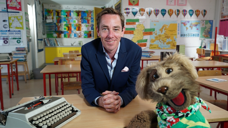 Ryan Tubridy will visit today followed by Eoin Colfer on Wednesday, Gordon D'Arcy and Sarah Webb on Thursday and Marita Conlon-McKenna on Friday.