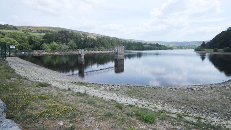 The dry spell of weather means water supplies will have to be protected to meet demand (Pic: Bohernabreena reservoir, Dublin)